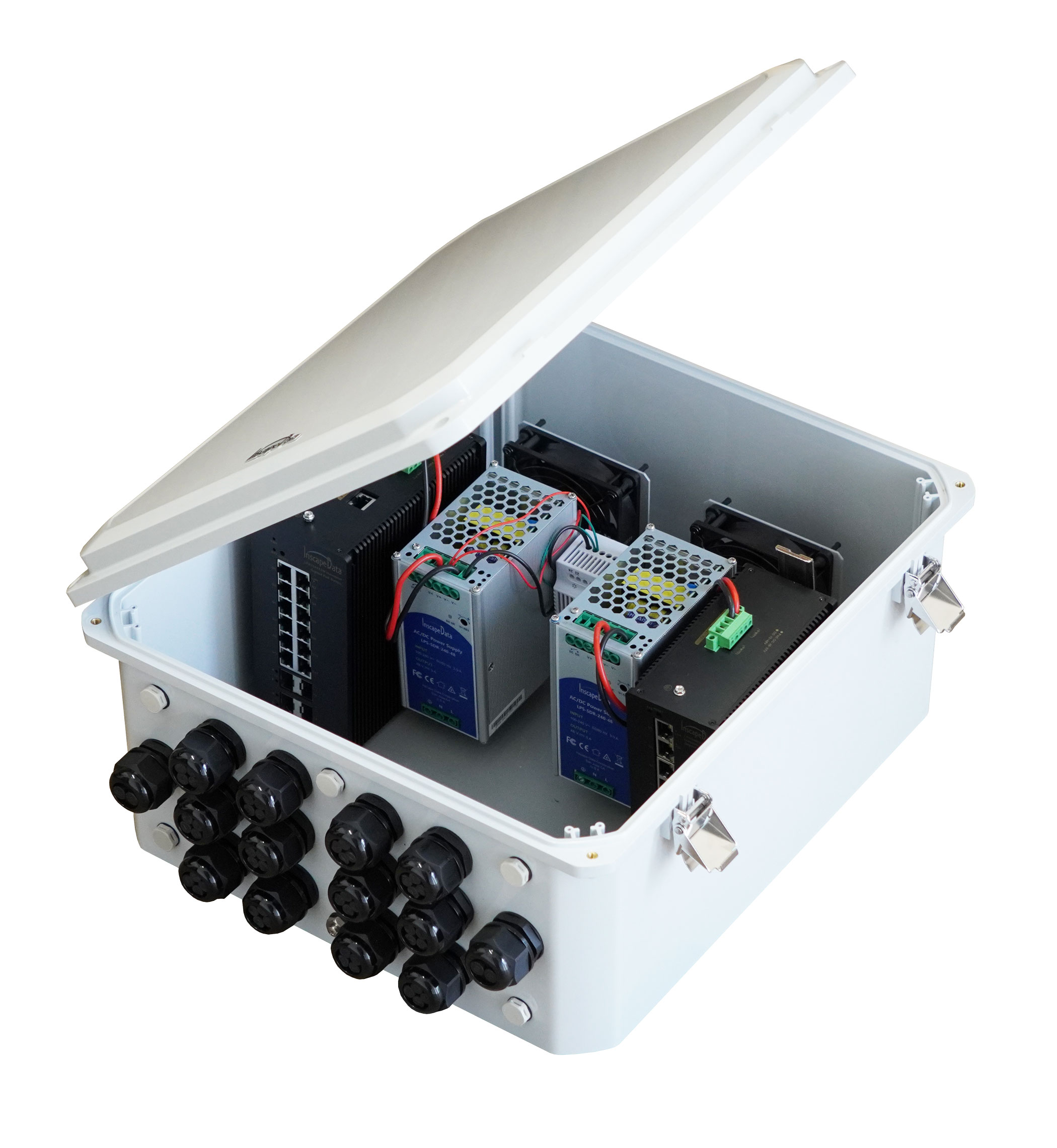LPS8000DRG IP68 Outdoor Din Rail PoE Switch, 2-Switch Package Solutions ...